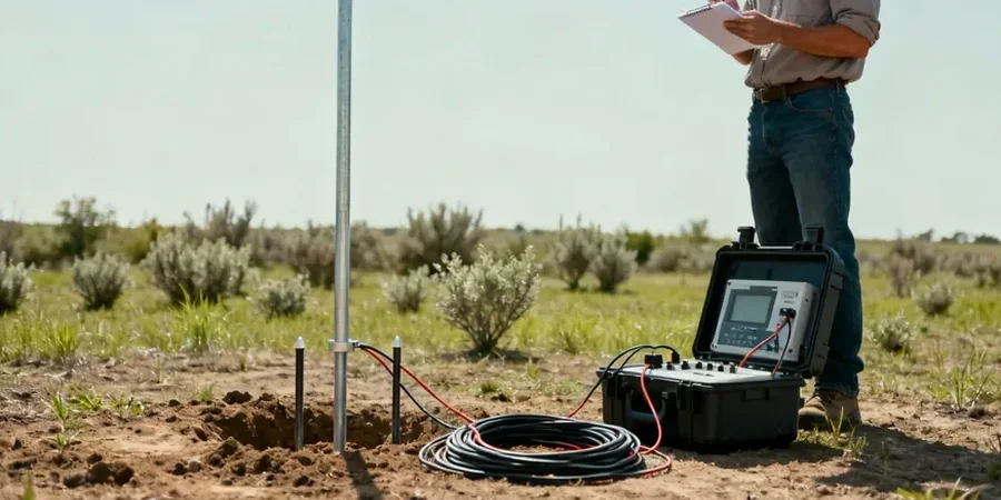 Electrical Resistivity Testing (VES) for Geotechnical Site Investigation in Oshawa